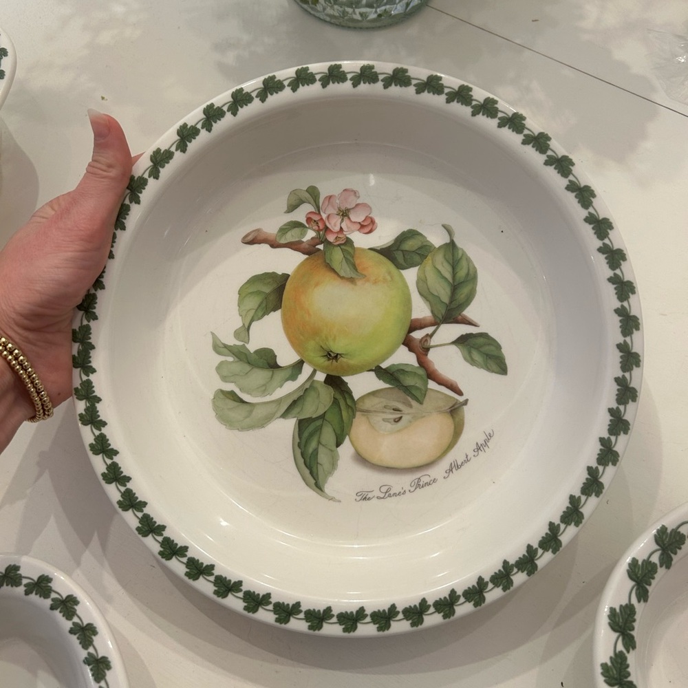 Portmeirion Apple Harvest Pie Baking Plate